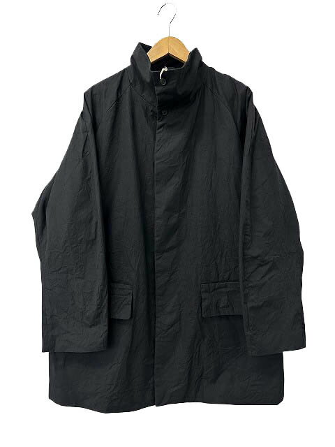 乐天商城 - 【中古】NICENESS ナイスネス 26SS CALDER BLACK カルダー ローバー コート NN0901C17 M 黒ブラック ブランド古着ベクトル 中古■260307 メンズ