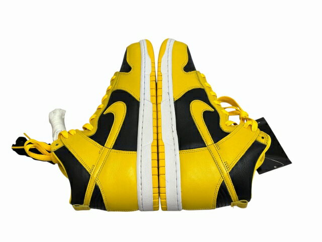 【中古】ナイキ NIKE Dunk High Black Varsity Maize ダンク ハイ ブラック バーシティ メイズ CZ8149-002 26.5 イエロー ブラック ブランド古着ベクトル 中古▲■260309 メンズ