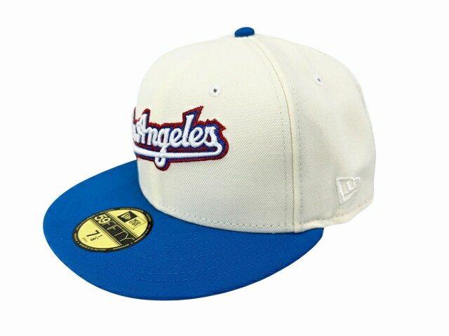 Rakuten - 【中古】ニューエラ NEW ERA Los Angeles Dodgers 60th Anniversary 59FIFTY ロサンゼルス ドジャース 60周年記念 ベースボール キャップ 7 1/8 ホワイト ブルー ブランド古着ベクトル 中古▲260523 メンズ 【ベクトル 古着】 260523