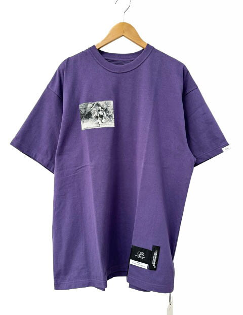 Rakuten - 【中古】ダブルタップス WTAPS ×UNDERCOVER アンダーカバー 25SS Maai/SS/COTTON 七人の侍 パッチ 半袖Tシャツ 251ZUUCD-CSM04S 3 紫パープル ブランド古着ベクトル 中古■260313 メンズ