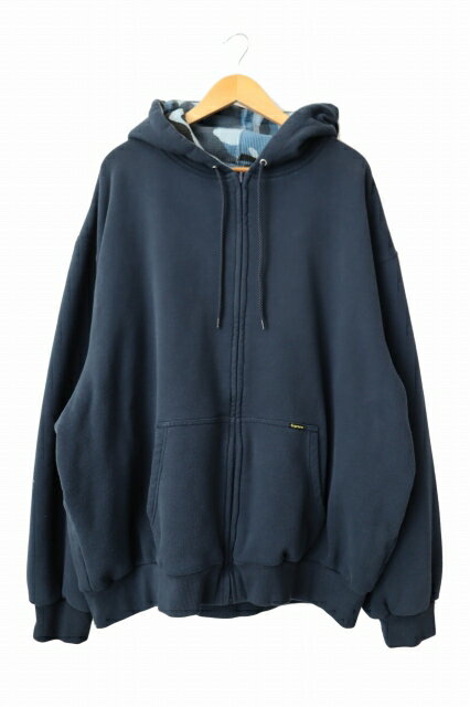 Rakuten - 【中古】シュプリーム SUPREME 25AW Reversible Work Zip Up Hooded Sweatshirt リバーシブル ワーク ジップ アップ フーデッド スウェット シャツ パーカー XXL 紺 ネイビー ブランド古着ベクトル 中古 ☆AA★ 260430 メンズ