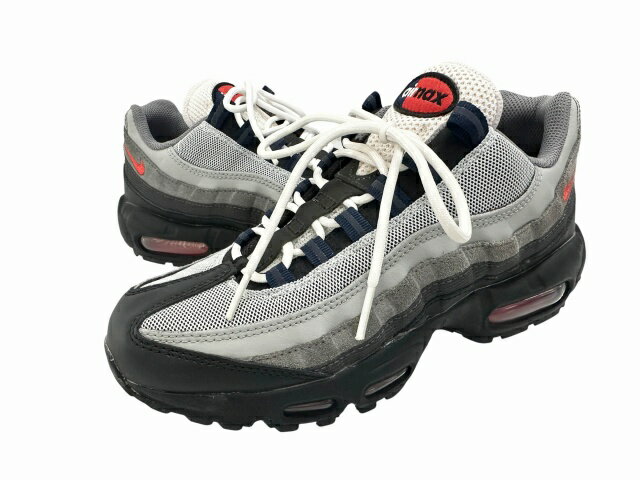 ナイキ NIKE Air Max 95 Black Track Red エアマックス95 ブラック トラックレッド DM0011-007 25 マルチカラー ブランド古着ベクトル 中古▲260602 メンズ