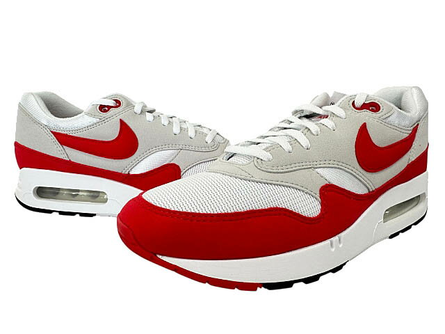 ナイキ NIKE AIR MAX 1 86 OG Big Bubble Red エアマックス 1 ビッグ バブル レッド DQ3989-100 27 赤 灰 レッド グレー ブランド古着ベクトル 中古▲■260320 メンズ