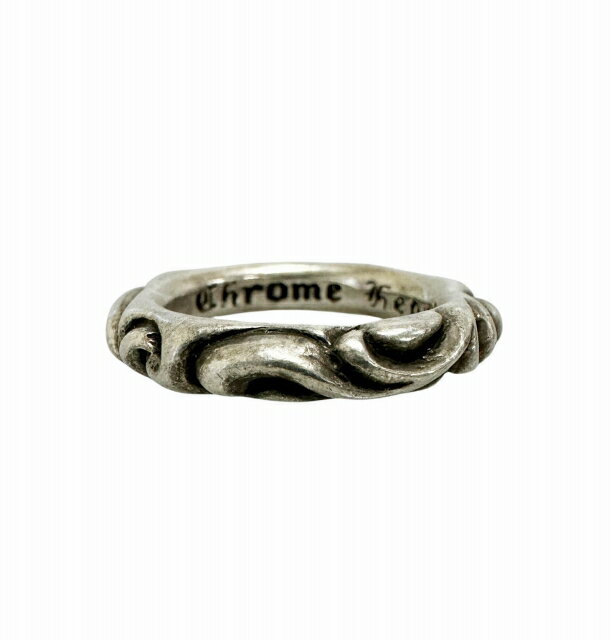 Rakuten - 【中古】クロムハーツ CHROME HEARTS SCRL BAND スクロール バンド リング 指輪 SILVER 925 シルバー 13.5号 ブランド古着ベクトル 中古 ☆AA★▲260315 メンズ
