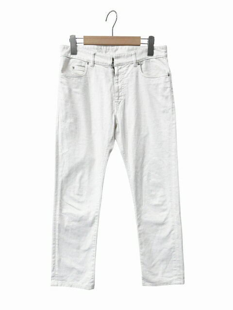 Rakuten - 【中古】メゾンマルジェラ Maison Margiela スキニー デニム パンツ S30LA0083 44 白 ホワイト ブランド古着ベクトル 中古260516 メンズ 【ベクトル 古着】 260516