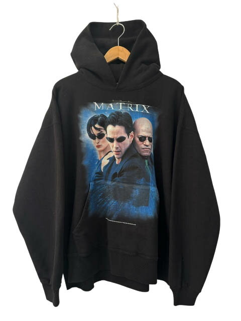 樂天商城 - 【中古】セントマイケル SAINTMICHAEL 25AW THE MATRIX HOODIE マトリックス ムービー フーディー プルオーバー パーカー SM-HR1-0000-C43 XL 黒ブラック ブランド古着ベクトル 中古☆AA★260411 メンズ