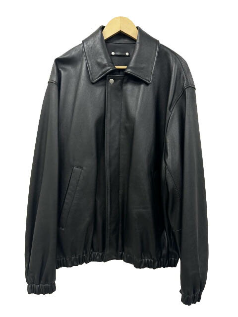 樂天商城 - 【中古】ssstein シュタイン LEATHER ZIP SHORT JACKET シープスキン 羊革 レザー ジップ ショート ジャケット ST1061 M 黒ブラック ブランド古着ベクトル 中古●■260320 メンズ