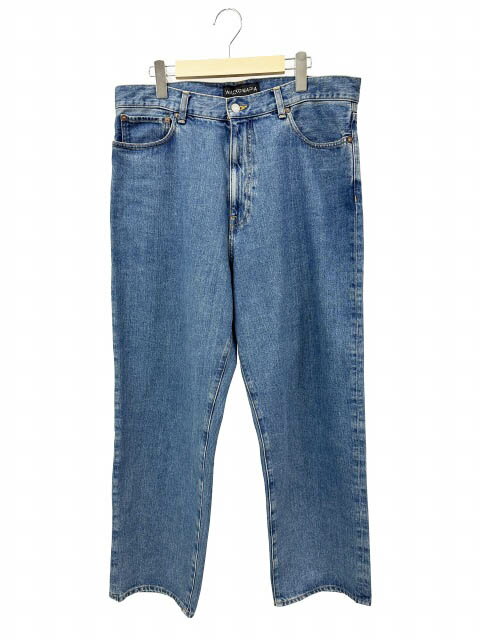 樂天商城 - 【中古】ワコマリア WACKO MARIA 25AW DENIM PANTS Indigo ロゴ 刺繍 デニム パンツ ジーンズ L インディゴ ブランド古着ベクトル 中古260319 メンズ