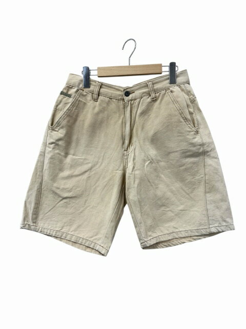 【中古】ステューシー STUSSY OLD 00s デニム ショートパンツ 34 ベージュ ブランド古着ベクトル 中古 260324 メンズ