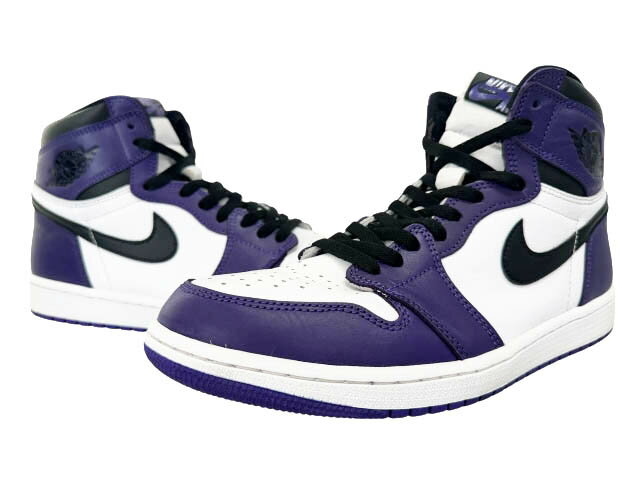 Rakuten - 【中古】ナイキ NIKE AIR JORDAN 1 RETRO HIGH OG Court Purple エア ジョーダン 1 レトロ ハイ コート パープル 555088-500 28.5紫 ブランド古着ベクトル 中古▲■260326 メンズ