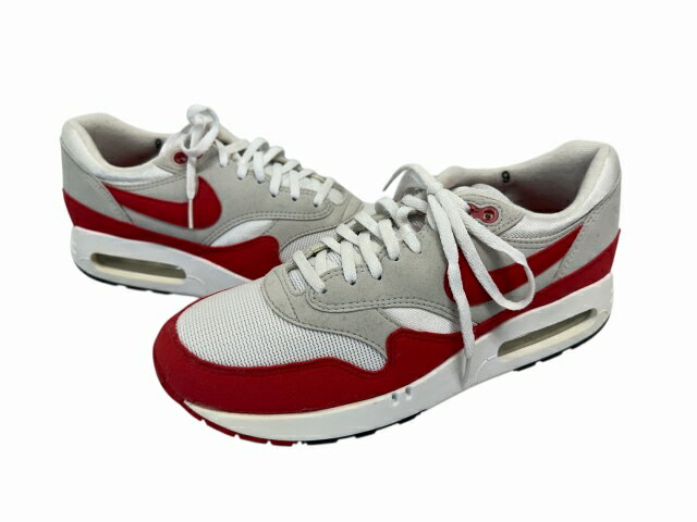 ナイキ NIKE AIR MAX 1 86 OG Big Bubble Red エアマックス ビッグ バブル レッド DQ3989-100 27 白 赤 ホワイト レッド ブランド古着ベクトル 中古▲■260323 メンズ