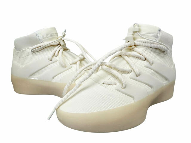 アディダス adidas ×FEAR OF GOD フィアオブゴッド ATHLETICS I BASKETBALL Triple White アスレチックス 1 バスケットボール トリプル ホワイト IF6681 26.5白 ブランド古着ベクトル 中古☆AA★▲■260425 メンズ