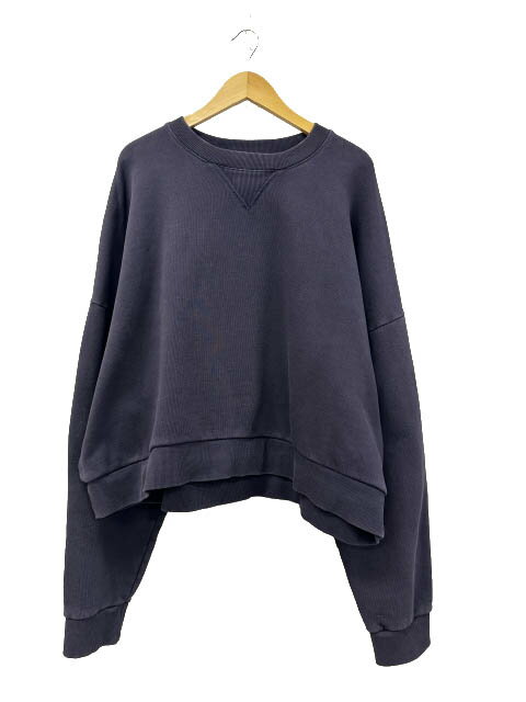乐天商城 - 【中古】エンタイアスタジオ entire studio 25SS BOX CREW WASH ウォッシュ ボックス クルーネック スウェット トレーナー ES2126 M 紫パープル ブランド古着ベクトル 中古260424 メンズ