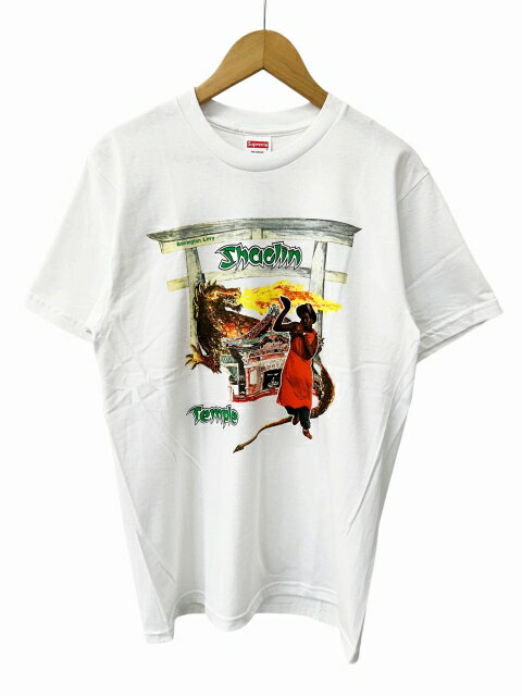 樂天商城 - 【中古】シュプリーム SUPREME 16SS × Barrington Levy バリントン レヴィ Shaolin Temple Tee ショウリンジ テンプル プリント 半袖Tシャツ M 白 ホワイト ブランド古着ベクトル 中古☆AA★■260525 メンズ