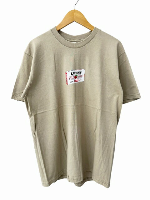 Rakuten - 【中古】シュプリーム SUPREME 18AW Ludens Tee ルーデンス 半袖Tシャツ M ベージュ ブランド古着ベクトル 中古☆AA★260525 メンズ
