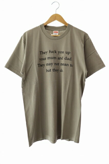 Rakuten - 【中古】シュプリーム SUPREME 16AW They Fuck You Up Tee ゼイ ファック ユー アップ 半袖 Tシャツ M カーキ ブランド古着ベクトル 中古 ☆AA★ 260524 メンズ