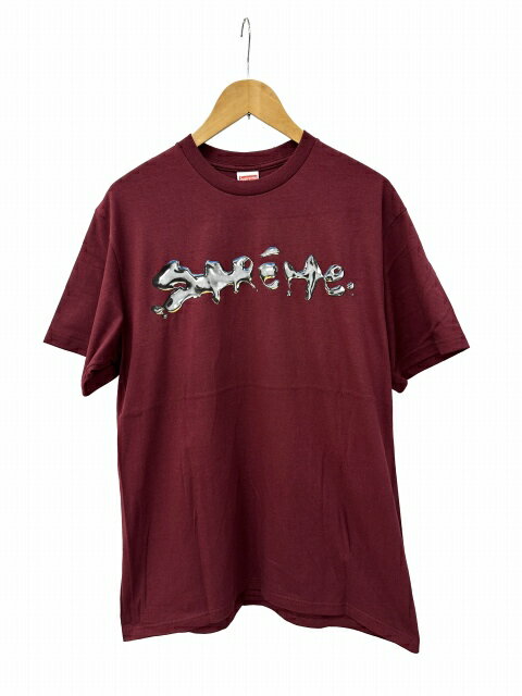 樂天商城 - 【中古】シュプリーム SUPREME 18AW Liquid Tee プリント 半袖 Tシャツ M ワインレッド ブランド古着ベクトル 中古☆AA★260524 メンズ