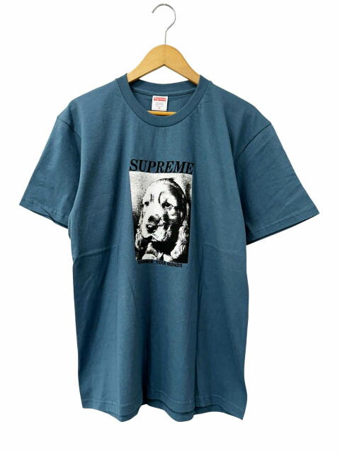 Rakuten - 【中古】シュプリーム SUPREME 18AW Remember Tee リメンバー ドッグ プリント 半袖Tシャツ M 青ブルー ブランド古着ベクトル 中古☆AA★260525 メンズ