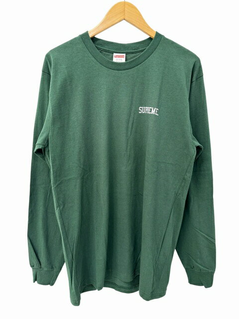 Rakuten - 【中古】シュプリーム SUPREME 16AW Araki Orchid L/S Tee 荒木経惟 ロゴ プリント 長袖Tシャツ M 緑 グリーン ブランド古着ベクトル 中古☆AA★260526 メンズ