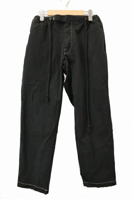 乐天商城 - 【中古】ポロ バイ ラルフローレン Polo by Ralph Lauren DRAWSTRING PANTS ドローストリング パンツ 40 黒 ブラック ブランド古着ベクトル 中古 260502 メンズ