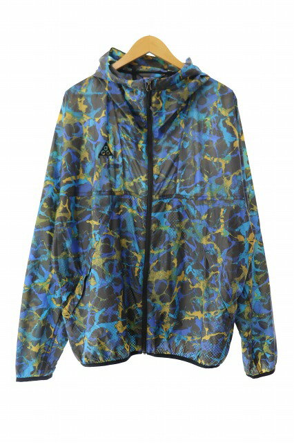 ナイキ NIKE ACG Lightweight Allover Print Jacket ライト ウェイト オールオーバー プリント ジャケット CU0259-010 M マルチカラー ブランド古着ベクトル 中古 260704 メンズ