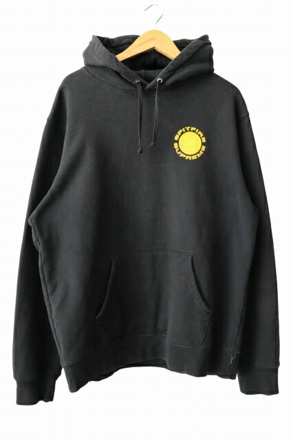 Rakuten - 【中古】シュプリーム SUPREME 18SS Spitfire Hooded Sweatshirt スピットファイア フーデッド スウェット L 黒 ブラック ブランド古着ベクトル 中古 ☆AA★260515 メンズ