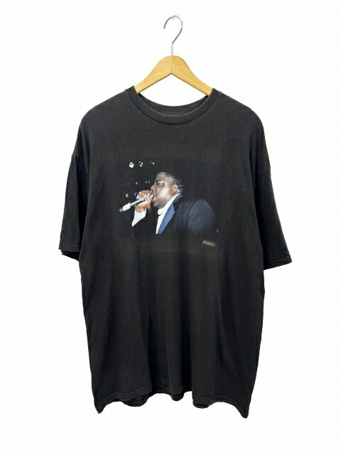 Rakuten - 【中古】ステューシー STUSSY ×LAFAYETTE ラファイエット ×JONATHAN MANNION ジョナサン マニオン Notorious B.I.G Tee プリント 半袖 Tシャツ XL 黒 ブラック ブランド古着ベクトル 中古260415 メンズ
