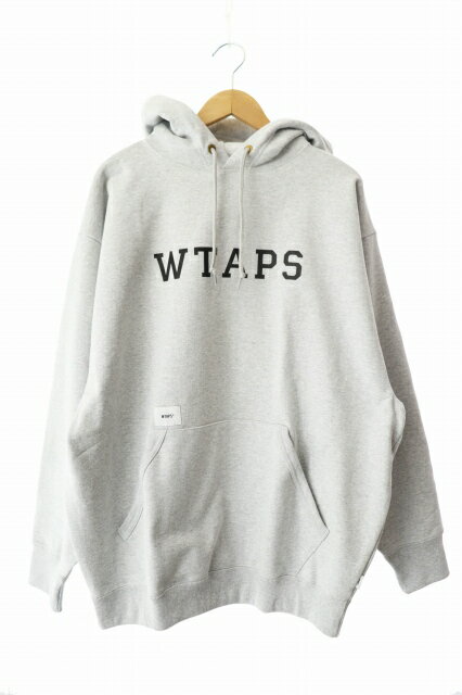 乐天商城 - 【中古】ダブルタップス WTAPS 25SS ACADEMY HOODY COTTON アカデミー コットン フーディ パーカー 251ATDT-CSM04 04 灰 グレー ブランド古着ベクトル 中古 260423 メンズ
