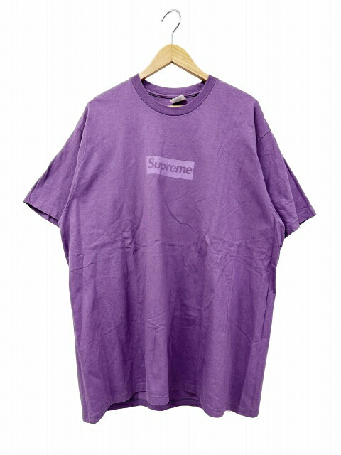 樂天商城 - 【中古】シュプリーム SUPREME 23SS Tonal Box Logo Tee Dusty Purple トーナル ボックス ロゴ ダスティ パープル 半袖 Tシャツ XL 紫 パープル ブランド古着ベクトル 中古☆AA★260521 メンズ