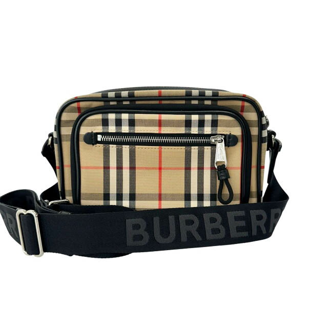 Rakuten - 【中古】バーバリー BURBERRY ヴィンテージ チェック柄 ショルダー バッグ 8010152 ベージュ ブランド古着ベクトル 中古☆AA★▲260524 メンズ レディース