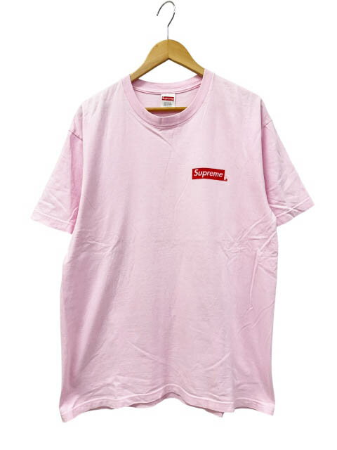 シュプリーム SUPREME 23SS Body Snatchers Tee ボディー スナッチャーズ ロゴ プリント 半袖Tシャツ M ピンク ブランド古着ベクトル 中古☆AA★260521 メンズ