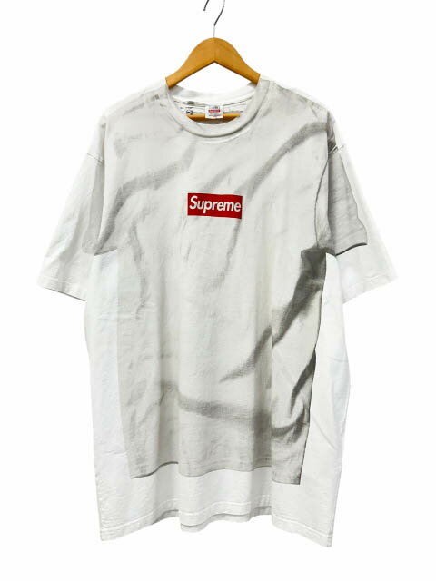 乐天商城 - 【中古】シュプリーム SUPREME ×MM6 エムエムシックス 24SS Maison Margiela Box Logo Tee メゾンマルジェラ ボックス ロゴ プリント 半袖Tシャツ XXL 白ホワイト ブランド古着ベクトル 中古☆AA★260521 メンズ