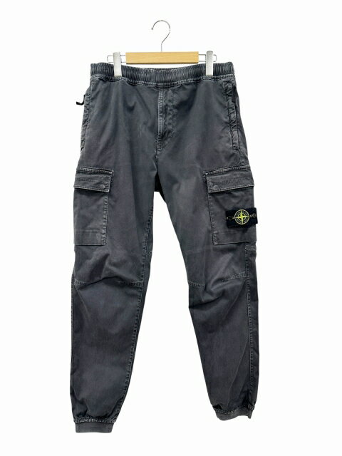 Rakuten - 【中古】ストーンアイランド STONE ISLAND ガーメントダイ カーゴパンツ 32 チャコール7715313L1 ブランド古着ベクトル中古260503 メンズ