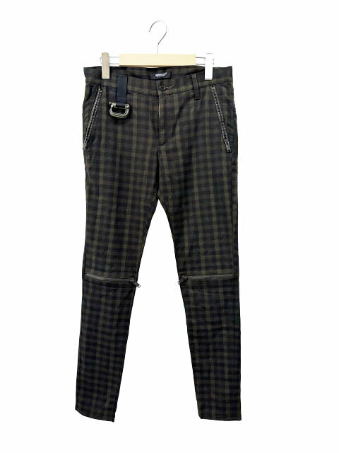 樂天商城 - 【中古】アンダーカバー UNDERCOVER 18SS Knee Zip Stretch Slim Pants ジップ ストレッチ スリム パンツ UCU4503-1 3 マルチカラー ブランド古着ベクトル 中古260425 メンズ