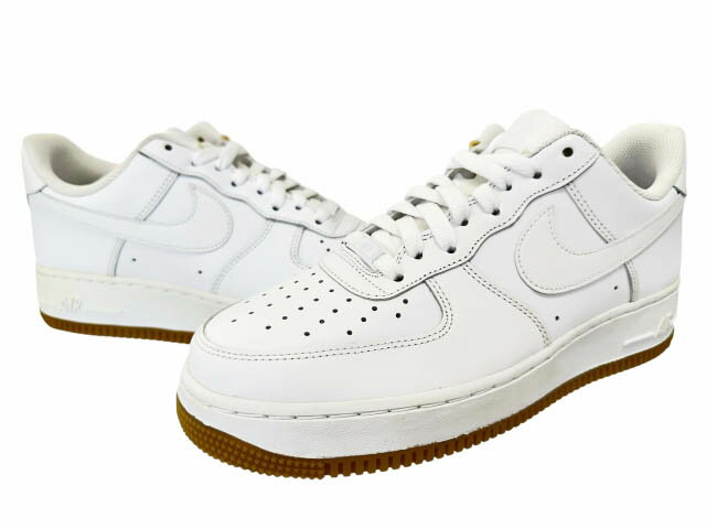 樂天商城 - 【中古】ナイキ NIKE AIR FORCE 1 07 White Gum エアフォース 1 ロー ホワイト ガム DJ2739-100 27白 ブランド古着ベクトル 中古▲260601 メンズ