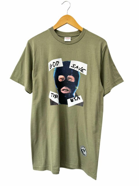 樂天商城 - 【中古】シュプリーム SUPREME 26SS God Save Us Tee Light Olive ゴッド セイブ アス 半袖Tシャツ S ライト オリーブ ブランド古着ベクトル 中古☆AA★260609 メンズ