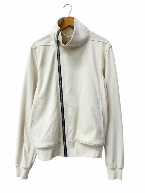 乐天商城 - 【中古】リックオウエンス Rick Owens 22SS FOGACHINE Bauhaus Sweatshirt フォガシーン バウハウス スウェット シャツ ジップアップ ジャケット RU01B1272-BA M ナチュラル ブランド古着ベクトル 中古☆AA★260607 メンズ
