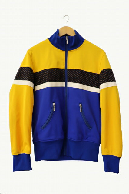 Rakuten - 【中古】ジュンヤワタナベマン JUNYA WATANABE MAN 17AW COLOUR BLOCKED TRACK JACKET カラー ブロックド トラック ジャケット WT-T002 S 青 ? ブルー イエロー ブランド古着ベクトル 中古 260506 メンズ