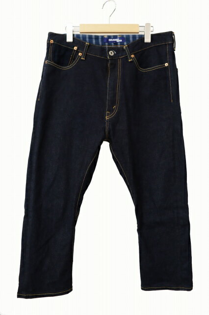 [Used] Junya Watanabe Man 15SS Sarouel Rigid Denim Pants Jeans WO-P028 M Indigo Brand Used Clothing Vector Used 260506 Men's