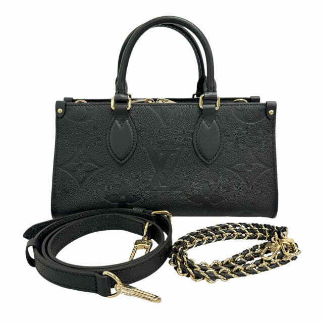 Rakuten - 【中古】ルイヴィトン LOUIS VUITTON モノグラム アンプラント オンザゴー EW 2WAY ショルダー ハンド バッグ M23640 ノワール 黒 ブラック ブランド古着ベクトル 中古▲■260514 レディース