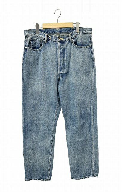 [Used] CITEN Wide Denim by YF Wide Denim Pants Jeans, designed by Yu Fujiwara, 4254-299-0062, Size L, Indigo, Brand Used Clothing Vector, Used 260510, Men's