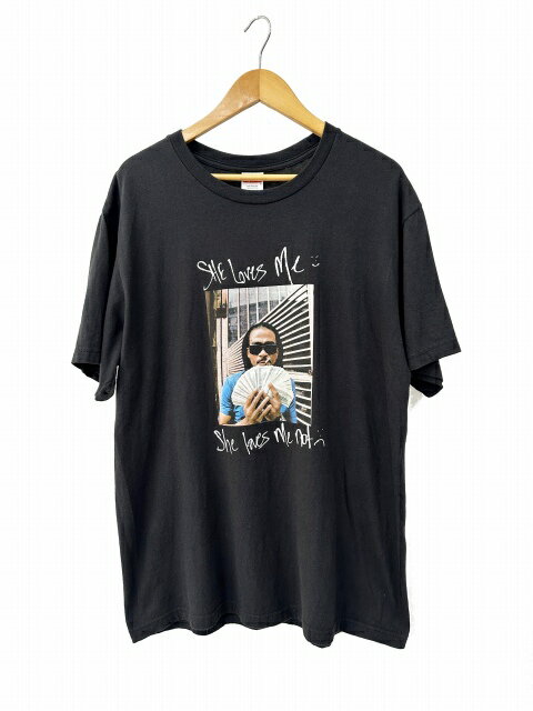 Rakuten - 【中古】シュプリーム SUPREME 25SS Max B Tee プリント 半袖 Tシャツ M 黒 ブラック ブランド古着ベクトル 中古☆AA★260524 メンズ
