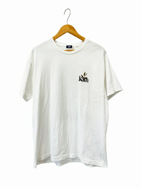 樂天商城 - 【中古】キスニューヨークシティ KITH NYC Wisdom Tree Tee 知恵の木 プリント 半袖 Tシャツ M 白 ホワイト ブランド古着ベクトル 中古260511 メンズ