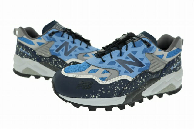 【中古】ニューバランス NEW BALANCE ×mita sneakers ミタ スニーカーズ ×Marquee Player マーキー プレイヤー 580 GORE-TEX ゴアテックス MT580RMP 27 青 ブルー ブランド古着ベクトル 中古 ▲260521 メンズ