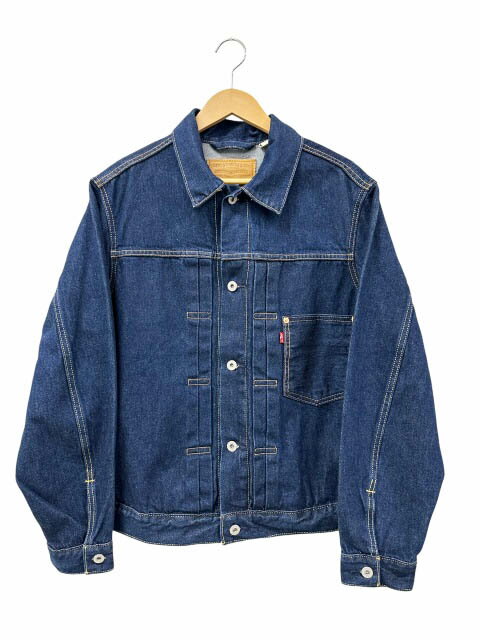 Rakuten - 【中古】リーバイス Levi's Type 1 Trucker Jacket タイプ1 トラッカー デニム ジャケット ジージャン セルビッジ シンチバック PC9-A3174-0030 M インディゴ ブランド古着ベクトル 中古260526 メンズ