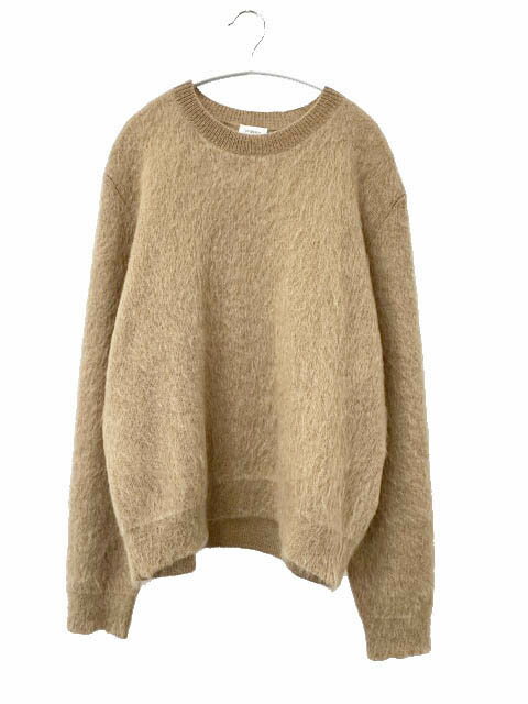 Rakuten - 【中古】サンローラン パリ SAINT LAURENT PARIS 25AW ルーズフィット ブラッシュド モヘヤ ニット セーター 820148 Y76ZL XL キャメル ブランド古着ベクトル 中古260530 メンズ