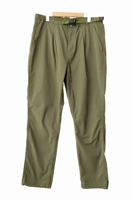 Rakuten - 【中古】ノンネイティブ nonnative ×GRAMICCI グラミチ WALKER EASY PANTS POLY TWILL STRETCH SOLOTEX ポリツイル ストレッチ ソロテックス ウォーカー イージー パンツ NN-P4352 4 オリーブ ブランド古着ベクトル 中古 260529 メンズ