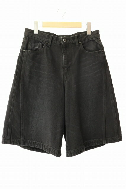 乐天商城 - 【中古】ROTOL ロトル 26SS Triple Seams 6P Denim Shorts Damage トリプル シームズ ダメージ デニム ショーツ R26SPEM54 2 黒 ブラック ブランド古着ベクトル 中古 260605 メンズ