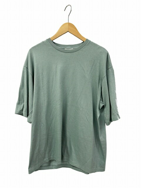 樂天商城 - 【中古】オーラリー AURALEE 21SS SEAMLESS CREW NECK HALF SLEEVE TEE シームレス クルーネック ハーフ スリーブ Tシャツ A21ST02ST 5 グリーン ブランド古着ベクトル 中古260607 メンズ