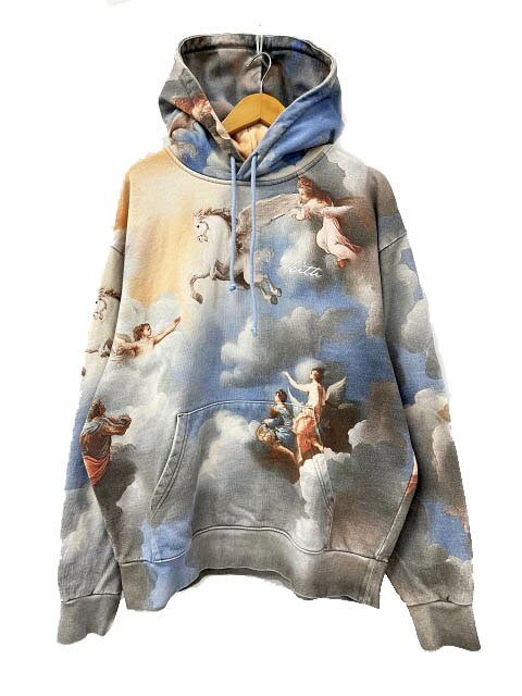 【中古】キスニューヨークシティ KITH NYC 26SS Angels Nelson Hoodie エンジェル ネルソン フーディー プルオーバー パーカー M マルチカラー ブランド古着ベクトル 中古260618 メンズ